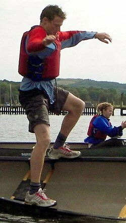 canoeing balance